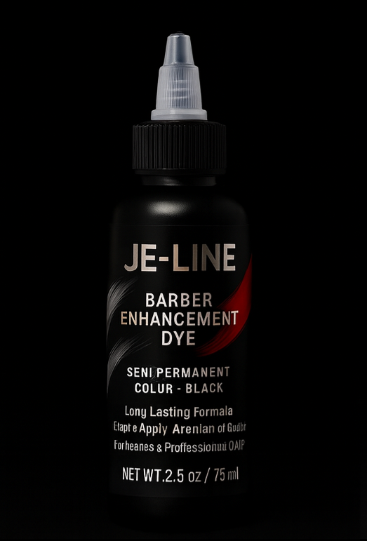 Semi-Permanent Beard Enhancement Dye 2.5 OZ – Professional Barber Color J.E-LINE LLC