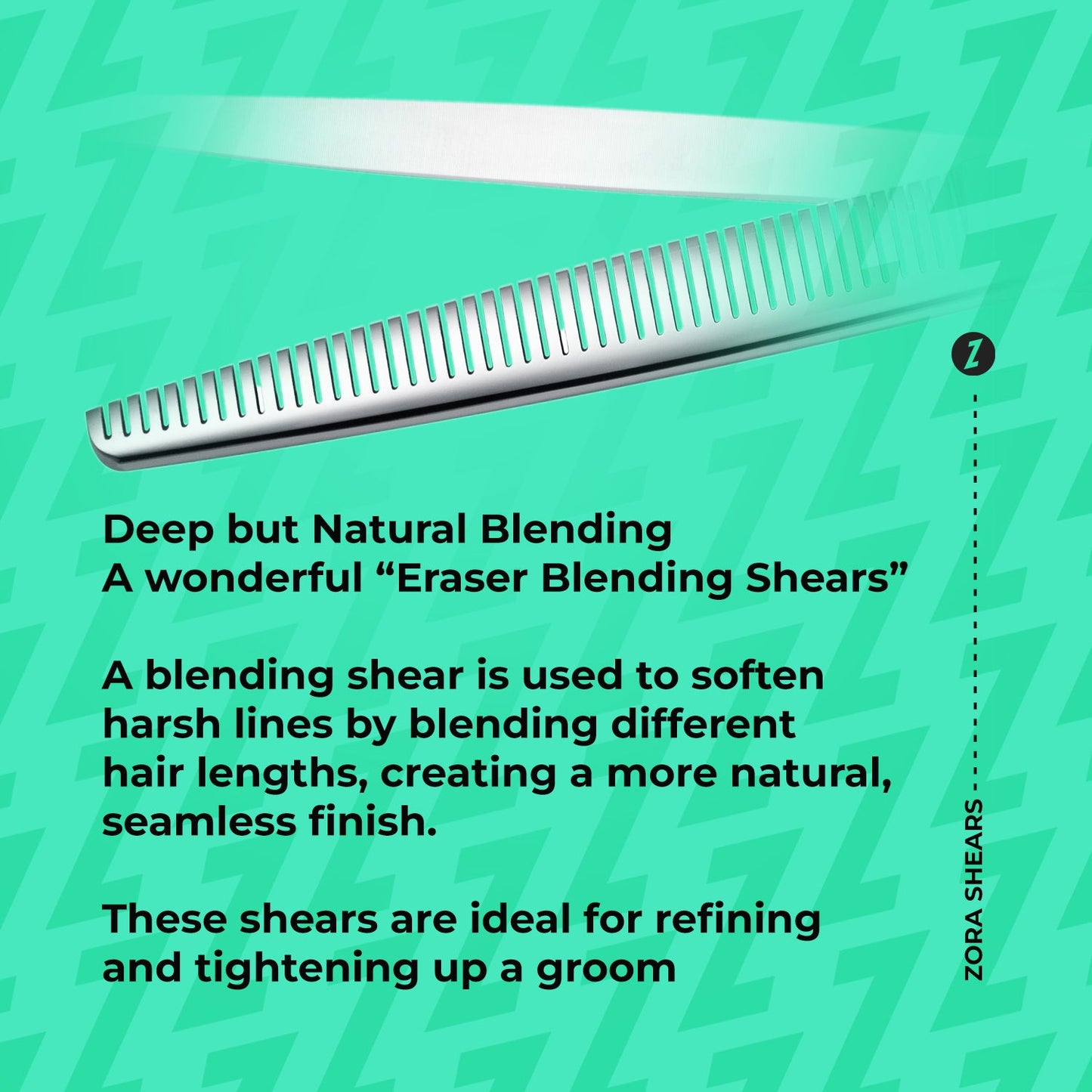 Zora Pet Grooming Blender Shear - Model A-7046