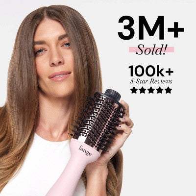L'ange Hair Le Volume 60MM 2-in-1 Titanium Brush Hair Dryer Blush 1000 Watt - New This is Beauty US