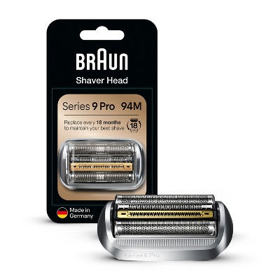 Braun Electric Shaver Replacement Head Silver - New This is Beauty US