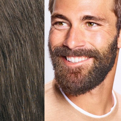 Just For Men Mustache & Beard Coloring for Gray Hair with Brush Included Medium Dark Brown M40 - New This is Beauty US