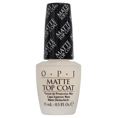 OPI Nail Treatment Matte Top Coat Clear 0.5 fl oz - Imperfect Container This is Beauty US