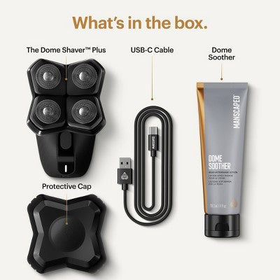 Manscaped Dome Shaver Plus Essentials Kit - Imperfect Box This is Beauty US
