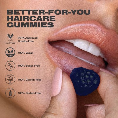 Imarais Beauty Nourish Haircare Gummies Vegan and Sugar-Free 30ct - Imperfect Container This is Beauty US
