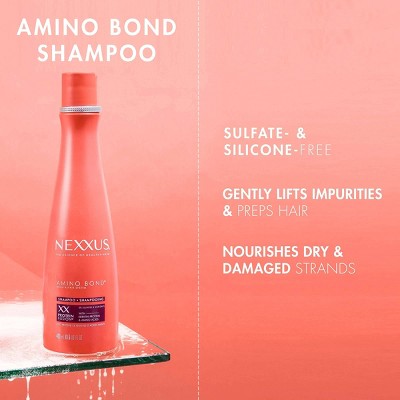 Nexxus Amino Bond Repair Shampoo with Five Amino Acids and Keratin Protein 13.5 fl oz - New This is Beauty US