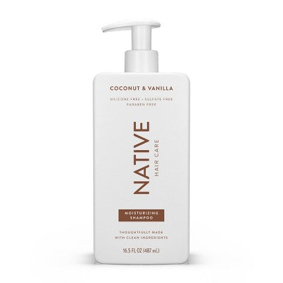 Native Coconut & Vanilla Moisturizing Shampoo 16.5 fl oz - Imperfect Container This is Beauty US