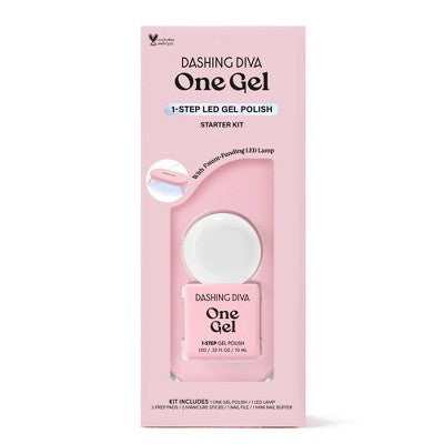 Dashing Diva One Gel Color Nail Polish Starter Kit Daikon 8ct - New This is Beauty US