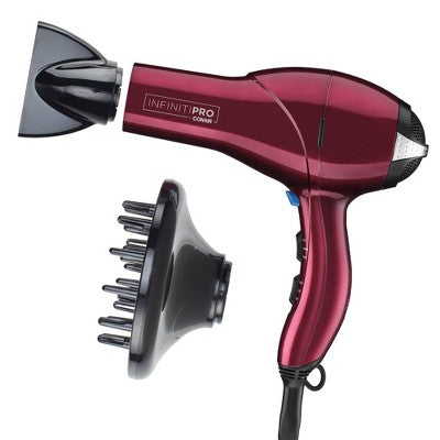 Conair Salon Professional Hair Dryer Burgundy 1875 Watt - Imperfect Box This is Beauty US