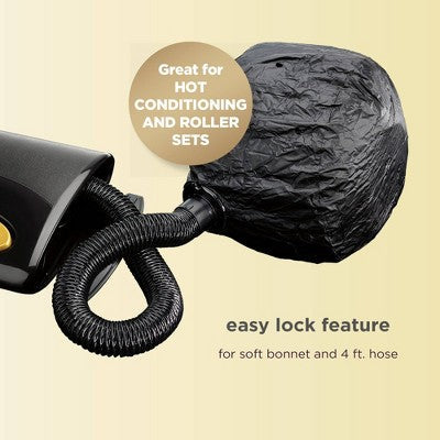 Conair InfintiPro Soft Bonnet Hair Dryer Gold - Imperfect Box This is Beauty US