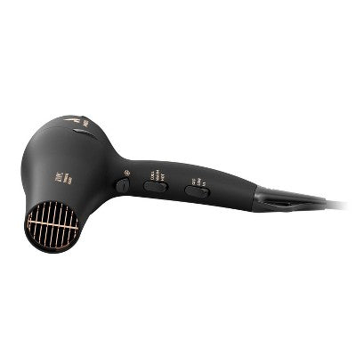 Andis Pro Dry Soft Grip Tourmaline Ionic Ceramic 1875W Hair Dryer - Black This is Beauty US