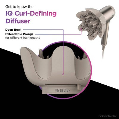 Shark IQ Curl Defining Diffuser Attachment for Hyper Air Hair Dryer - New This is Beauty US
