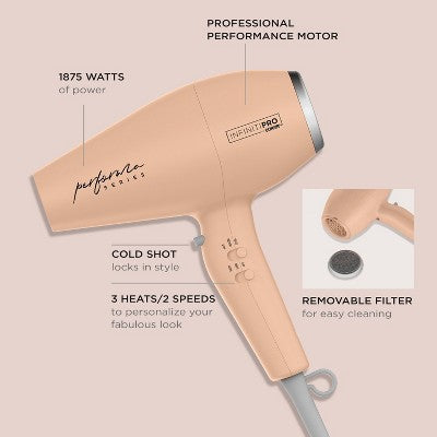 Conair InfinitiPRO Performa Series Ionic Ceramic Hair Dryer - Imperfect Box This is Beauty US