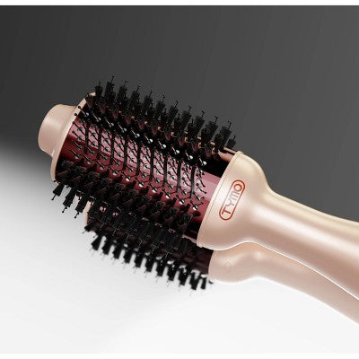 TYMO Volumizer Hot Air Brush Hair Dryer Champagne Pink - New This is Beauty US