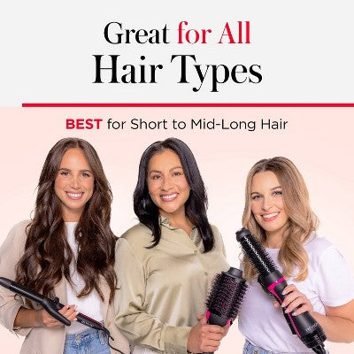 Revlon One-Step Volumizer Hair Dryer and Hot Air Brush Black - Imperfect Box This is Beauty US
