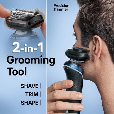 Braun Series 6-6172cc Rechargeable Wet & Dry Shaver + Smart Care Center - New This is Beauty US