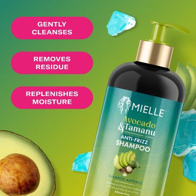 Mielle Organics Avocado & Tamanu Anti-Frizz Shampoo 12 fl oz - New This is Beauty US