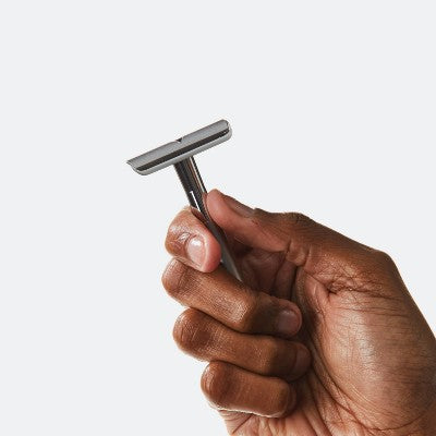 Bevel Mens Safety Razor with 10 Double Edge Blade Refills - Imperfect Box This is Beauty US