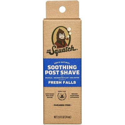 DR. SQUATCH Men's Natural Soothing Post Shave Fresh Falls 2.5 fl oz - Imperfect Box This is Beauty US