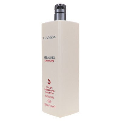 L'ANZA Healing ColorCare Color Preserving Shampoo 33.8 oz - Imperfect Container This is Beauty US