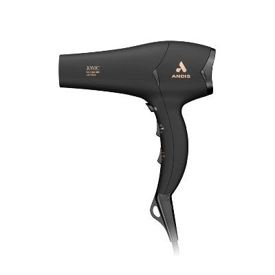Andis Pro Dry Soft Grip Tourmaline Ionic Ceramic 1875W Hair Dryer - Black This is Beauty US