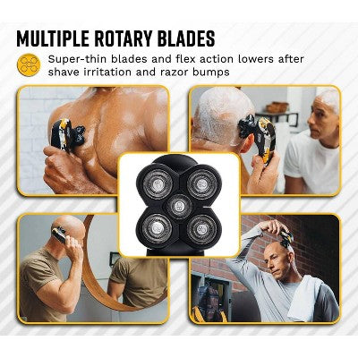 The Cut Buddy Bald Buddy Electric Cordless Head Shaver - Imperfect Box This is Beauty US