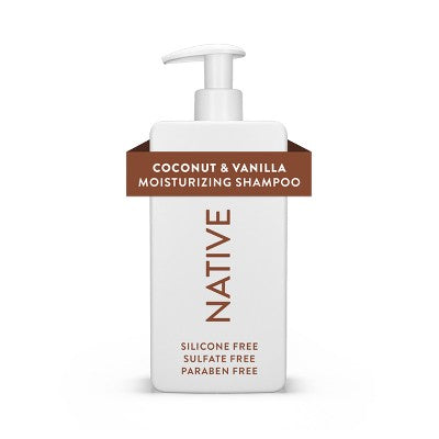 Native Coconut & Vanilla Moisturizing Shampoo 16.5 fl oz - Imperfect Container This is Beauty US