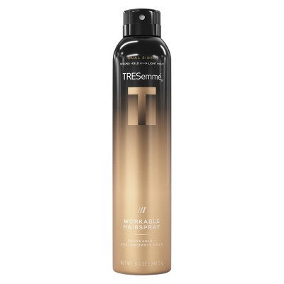 Tresemme A-List Collection Workable Hairspray, Golden Vanilla & Sandalwood Scent 8.5oz - Imperfect Container This is Beauty US