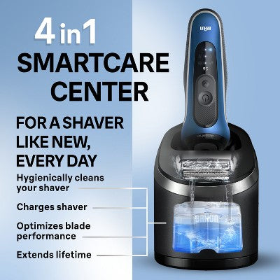 Braun Series 6-6172cc Rechargeable Wet & Dry Shaver + Smart Care Center - New This is Beauty US