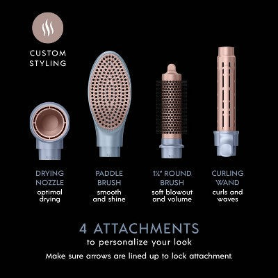 InfinitiPRO by Conair DigitalAIRE Multi-Attachment Styling System 1200W - Imperfect Box This is Beauty US