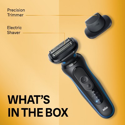 Braun Series 5-5118s Rechargeable Wet & Dry Shaver - Imperfect Box This is Beauty US