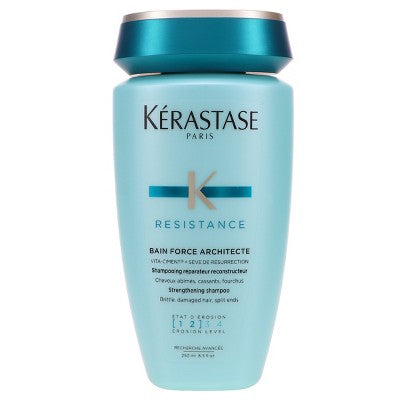 Kerastase Resistance Bain Force Architecte Shampoo 8.5 oz - Imperfect Container This is Beauty US