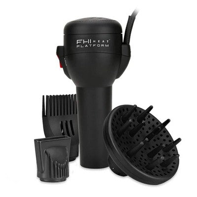 FHI Heat Handle-Less Dryer Black 1500 Watts - Imperfect Box This is Beauty US
