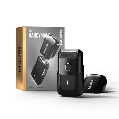 MANSCAPED The Handyman Compact Face Shaver Portable SkinSafe - Imperfect Box This is Beauty US
