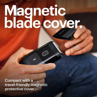 MANSCAPED The Handyman Compact Face Shaver Portable SkinSafe - Imperfect Box This is Beauty US