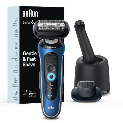 Braun Series 6-6172cc Rechargeable Wet & Dry Shaver + Smart Care Center - Imperfect Box This is Beauty US
