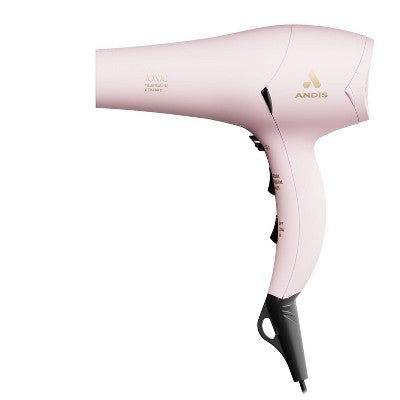 Andis Soft Touch Pro Dry Tourmaline Ionic Dryer Pink 1875 Watts - Imperfect Box This is Beauty US