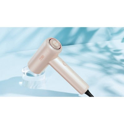 TYMO Airhype Lite High Speed Hair Dryer + Nozzle Champagne Pink - Imperfect Box This is Beauty US