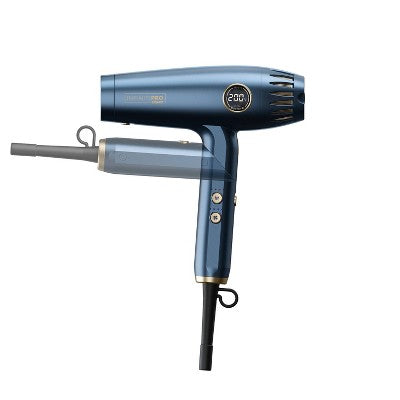 InfinitiPRO by Conair DigitalAIRE Folding Handle Hair Dryer Blue 1875 Watts - Imperfect Box This is Beauty US
