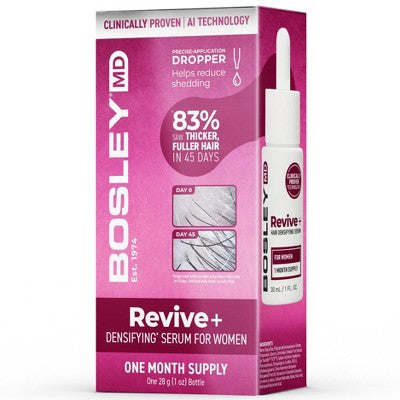 BosleyMD Revive + Densifying Hair Regrowth Serum for Women 1 fl oz - Missing Box This is Beauty US