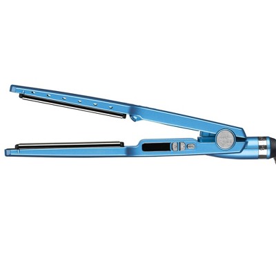 BaBylissPRO Nano Titanium Ionic Straightening Flat Iron Blue - Imperfect Box This is Beauty US