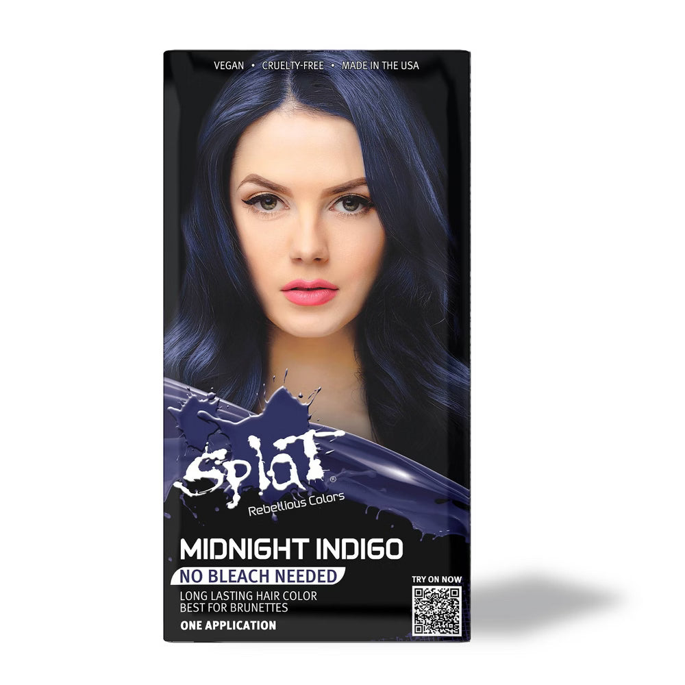Splat Midnight Indigo Hair Color Kit Semi-Permanent Pasteur Pharmacy