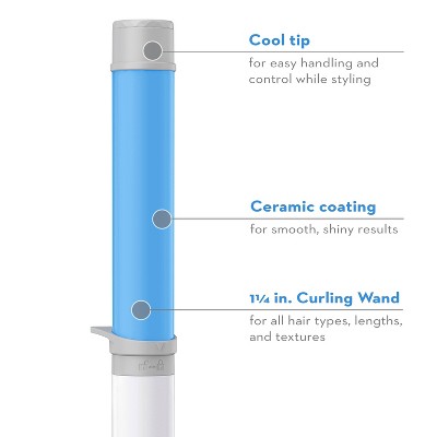 Conair Style Chemistry Curling Wand Attachment Sky Blue - Imperfect Box This is Beauty US