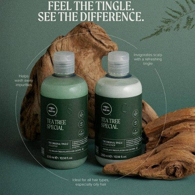Tea Tree Special Shampoo 33.8 fl oz - Imperfect Container This is Beauty US