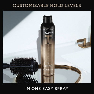Tresemme A-List Collection Workable Hairspray, Golden Vanilla & Sandalwood Scent 8.5oz - Imperfect Container This is Beauty US