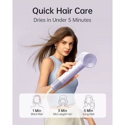 Laifen SE Lite Hair Dryer Purple 1400 Watts - Imperfect Box This is Beauty US