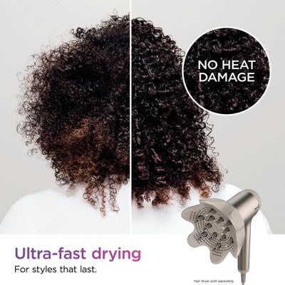 Shark IQ Curl Defining Diffuser Attachment for Hyper Air Hair Dryer - New This is Beauty US