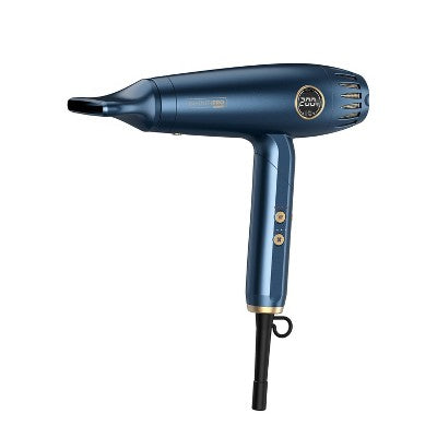 InfinitiPRO by Conair DigitalAIRE Folding Handle Hair Dryer Blue 1875 Watts - Imperfect Box This is Beauty US