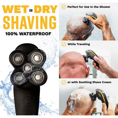 The Cut Buddy Bald Buddy Electric Cordless Head Shaver - Imperfect Box This is Beauty US