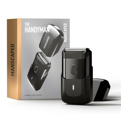 MANSCAPED The Handyman Compact Face Shaver Portable SkinSafe - Imperfect Box This is Beauty US