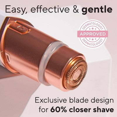 Finishing Touch Flawless Facial Hair Remover Electric Razor for Women Coral - Imperfect Box This is Beauty US